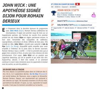 Les gagnants du Haras de Sassy du 18/10 au 31/10/2021 